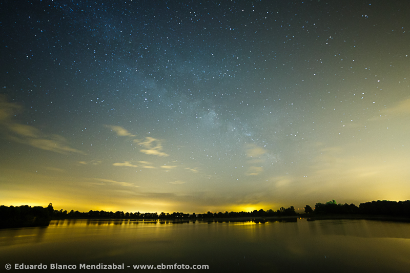 EBM-3738Corella, Estanca de Corella, Milky way, Navarra